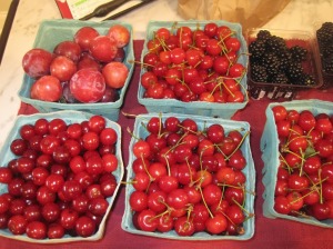 Cherries, Plums & Blackberries ... Oh My!
